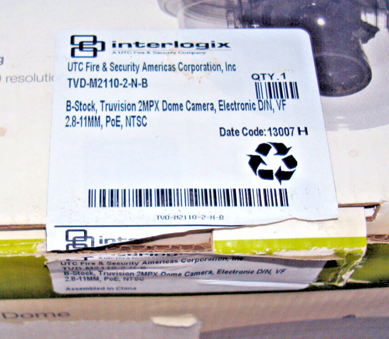 Interlogix TVD-M2110-2-N 2 Megapixel TruVision Dome Camera - No Mounting Bracket gallery