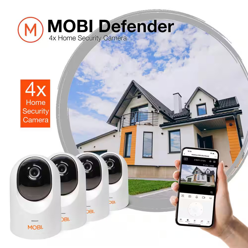 Defender - Smart Home Security Cameras (4-Pack) gallery