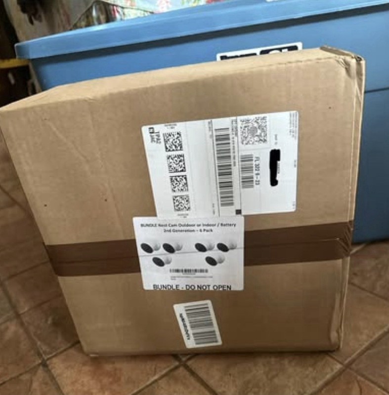 New in Box – Set of 6 Google Nest Cam Outdoor or Indoor 2nd Gen