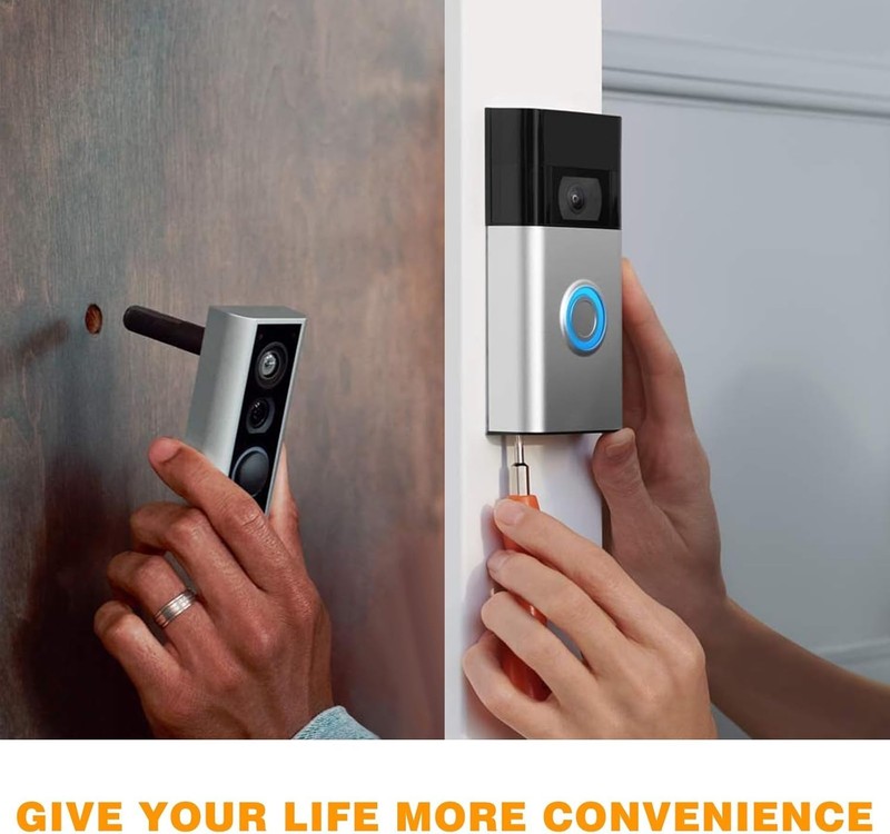 2 Pack Battery V4 For Ring Battery Doorbell Plus/Pro, Video Doorbell 2/3/4 NEW gallery