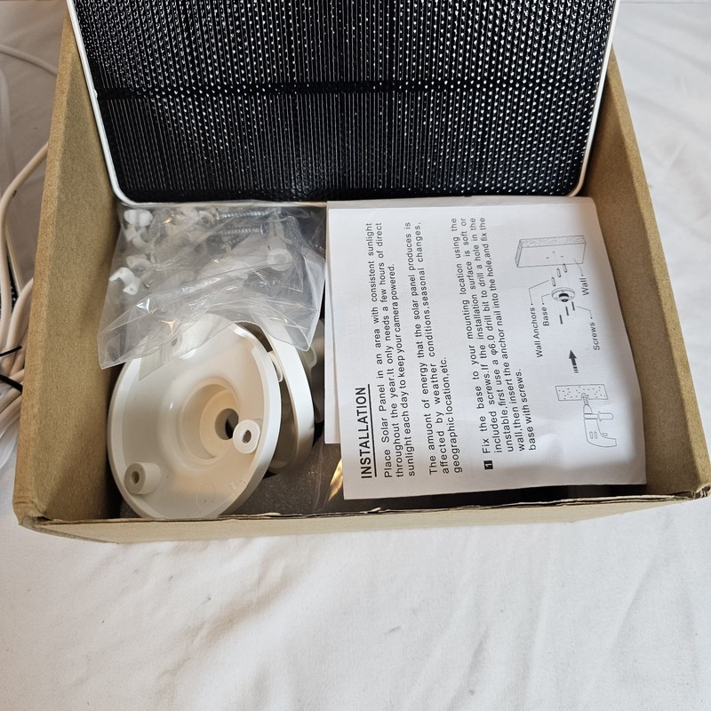 Rraycom C383 Cameras Bundle w/Two 5W Solar Panels Used - Parts Only- READ gallery