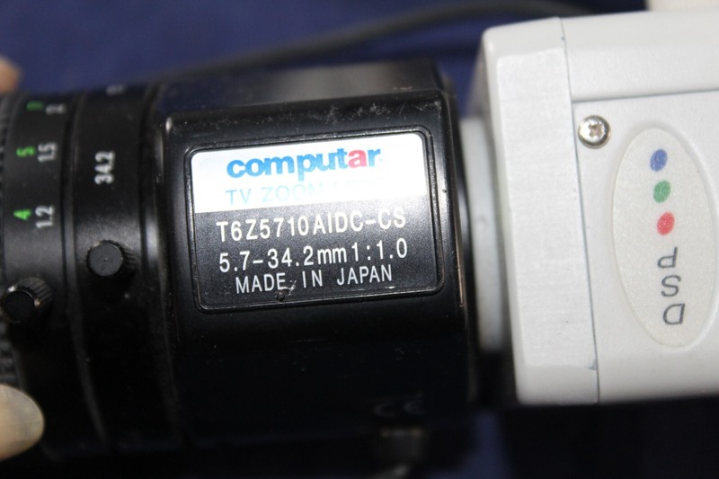 Vicon Dynamic Digital Color II VC3050-DSP Computar TV Zoom Lens 5.7-34.2mm gallery