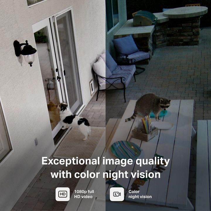 my Q Smart Outdoor Wired Cameras Bundle (4) NIB gallery