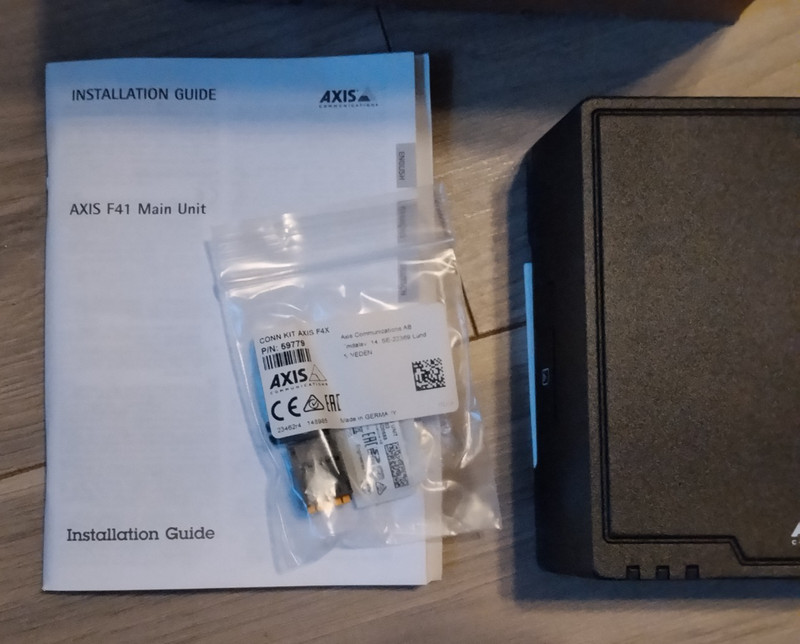 Axis Communications F41 Main Unit P/N: 0658-001 gallery