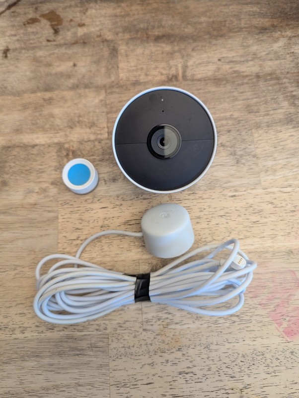 Google Nest Cam Battery 2nd Gen G3AL9 White w/ Weatherproof Extended Cable gallery