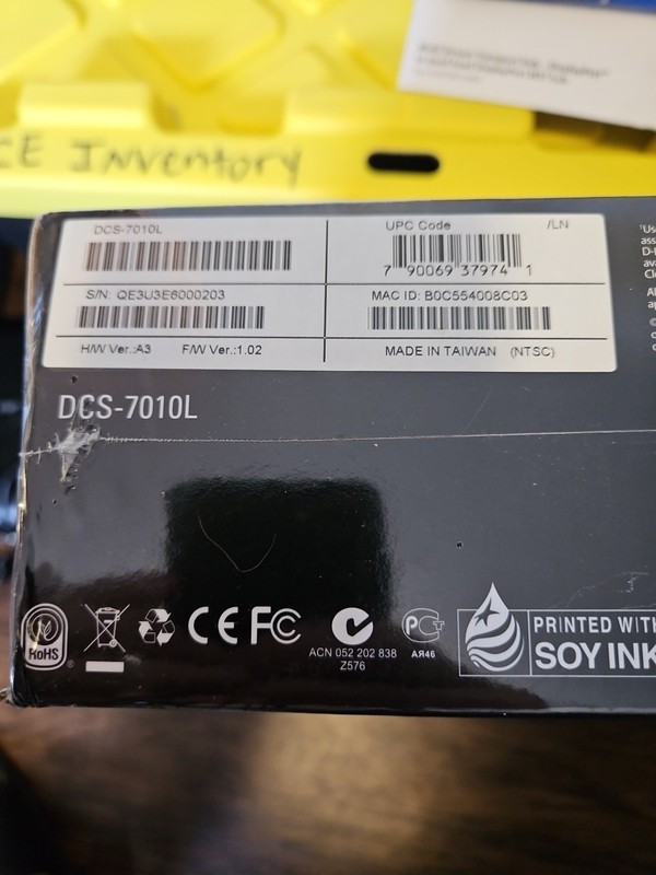 D-Link DCS-7010L HD Network Outdoor Camera Color Bullet NIB Sealed $269 Retail gallery