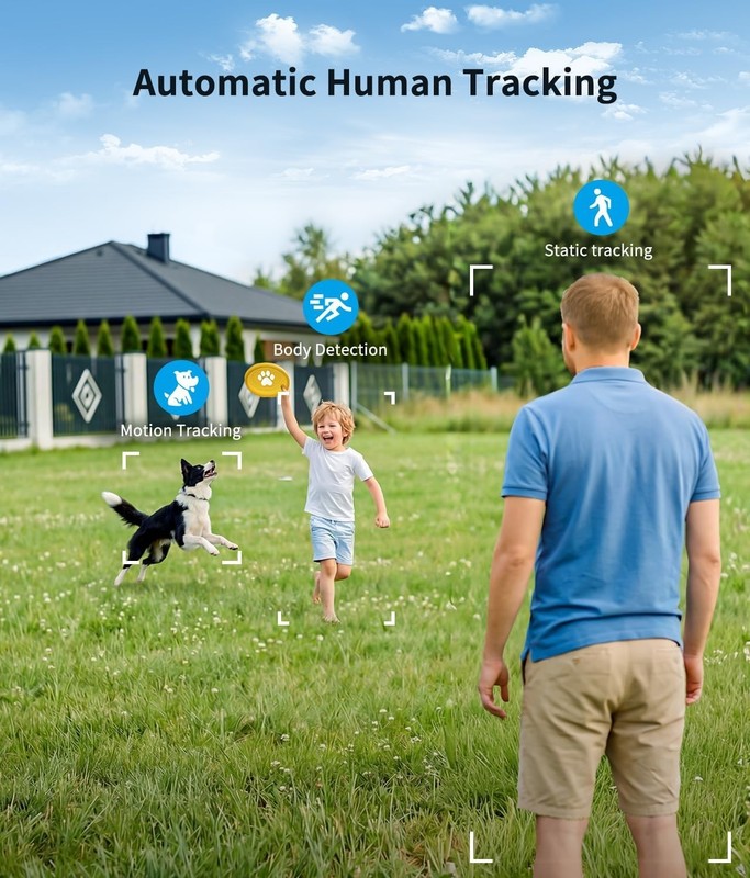 Multi-Functional Solar Powered 2K Security Camera | 360° View & Night Vision gallery