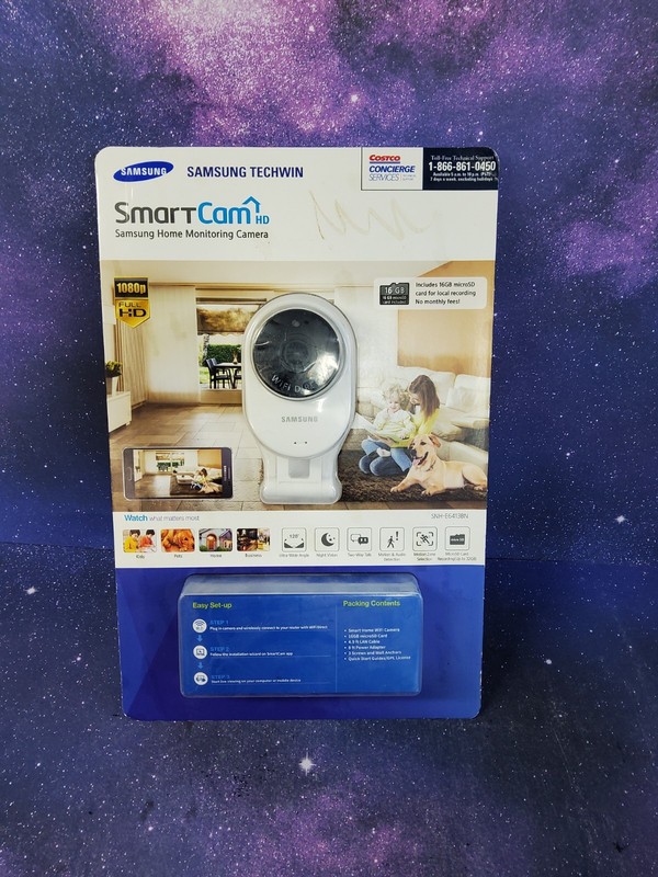 New Samsung Techwin SmartCam HD Home Monitoring Camera SNH-E6413BN gallery