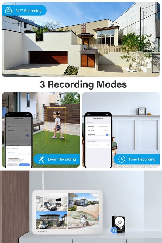 5MP Add-On 360° PTZ for J-Series Security Wireless Camera System Auto-Tracking gallery