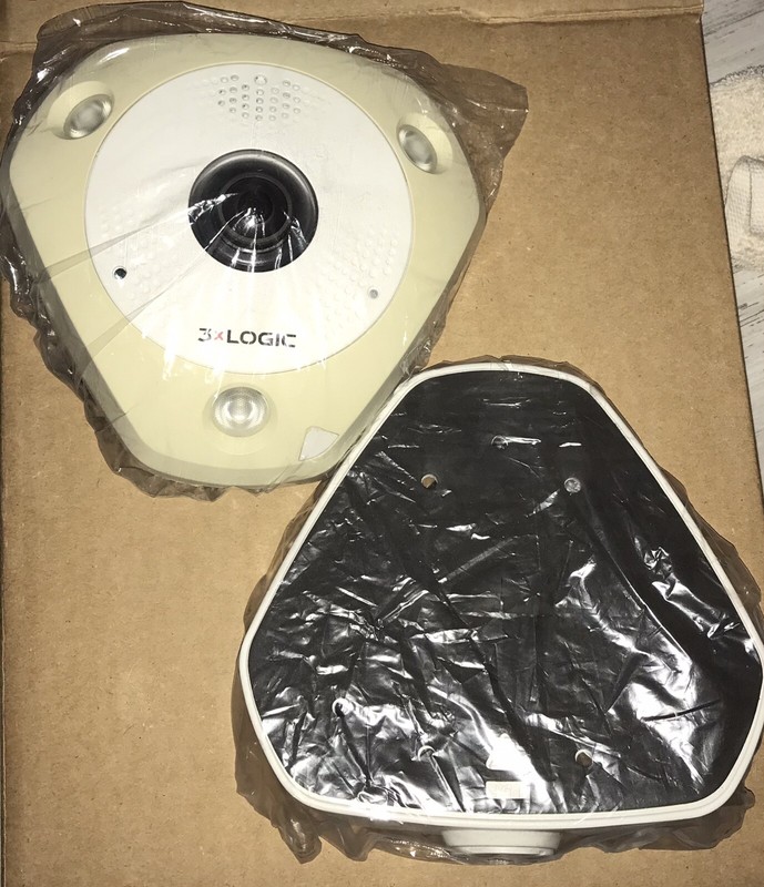 3xLOGIC VX-6M-360-IA6 VISIX 6MP 360 HEMISPHERIC IP CAMERA PRO SERIES-NEW NO BOX