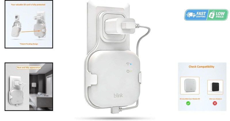 Durable and Water-Resistant Mount for Blink Sync Module XR | Tool-Free Setup gallery