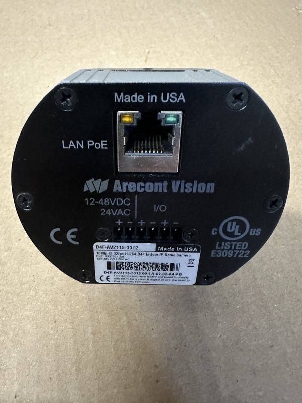 Arecont Vision D4F-AV2115DN-3312 Indoor IP security camera gallery
