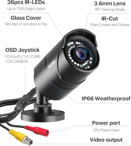 1080P WiFi IP Camara de Seguridad Inalambrica HD Vigilancia Exterior Para Casas gallery