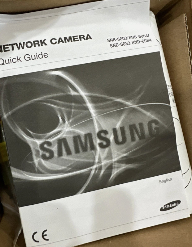 NEW SAMSUNG SND-6084N 2MP Full HD Network Dome Security Camera 3–8.5mm gallery
