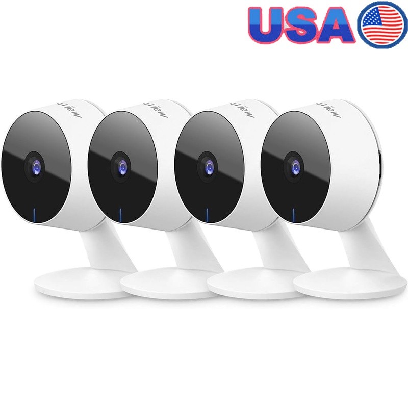 Wired 1080P HD Security Camera W/ Night Vision Motion Detection Two-Way Audio US