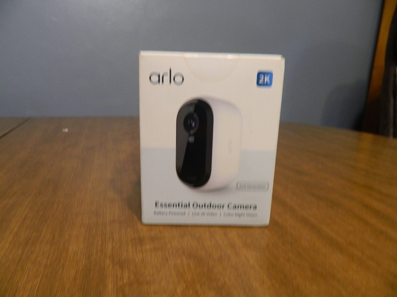 Arlo Essential Outdoor 2nd Gen Add-On 2K Wireless Security Camera White