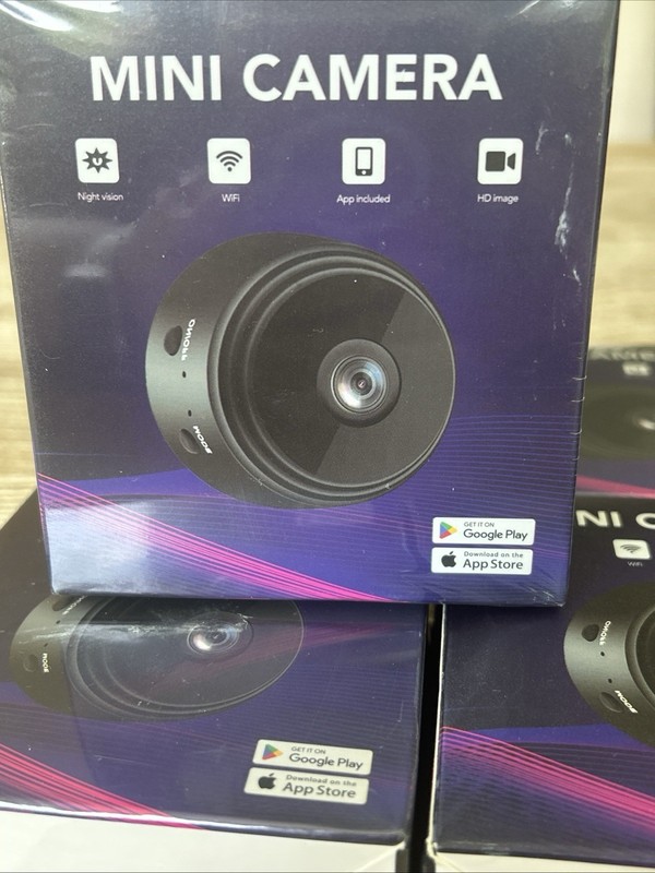 Home Security System With Night Vision By Camtrix – 6 Mini Cams