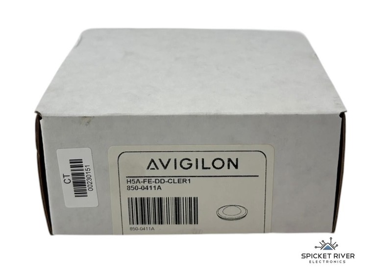 NEW - Open Box - Avigilon H5A-FE-DD-CLER1 Clear Camera Dome Replacement 3 Pack