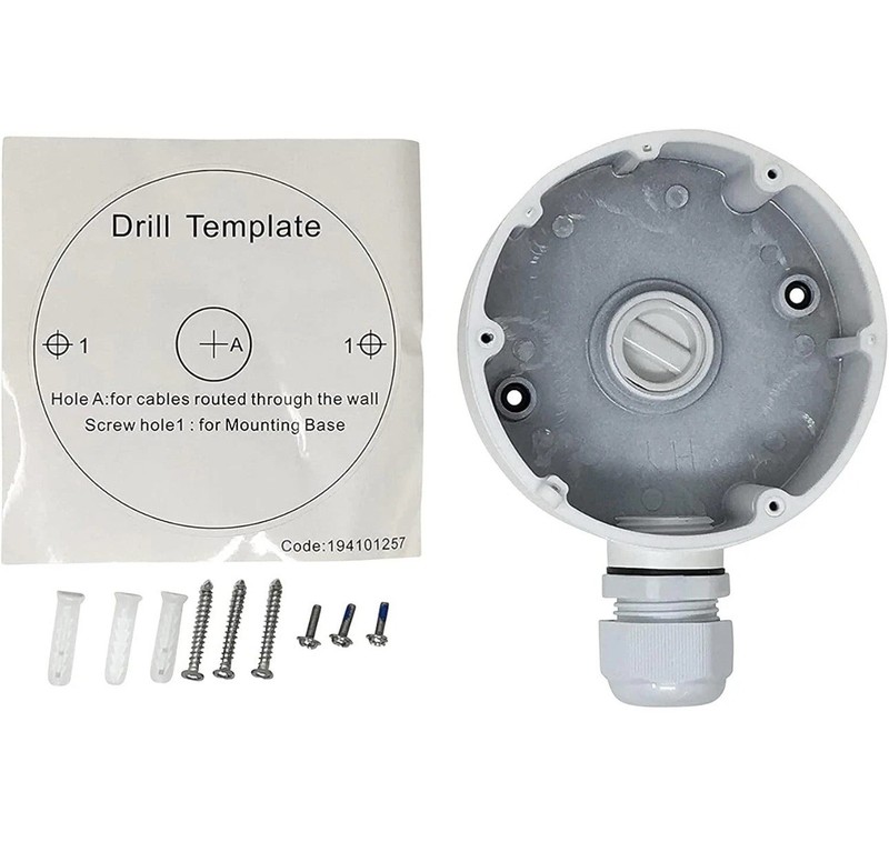 DS-1280ZJ-DM18 CB110 Conduit Base/Junction Box for Hik Compatible Dome Camera gallery