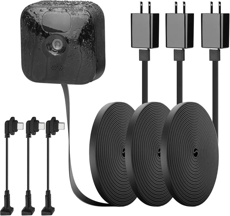 Outdoor Power Cord 25ft Weatherproof Replacement Charger for Blink Cameras gallery