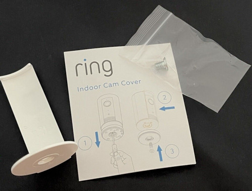 RING Indoor Cam Cover Security Camera Privacy Cover - White NEW gallery