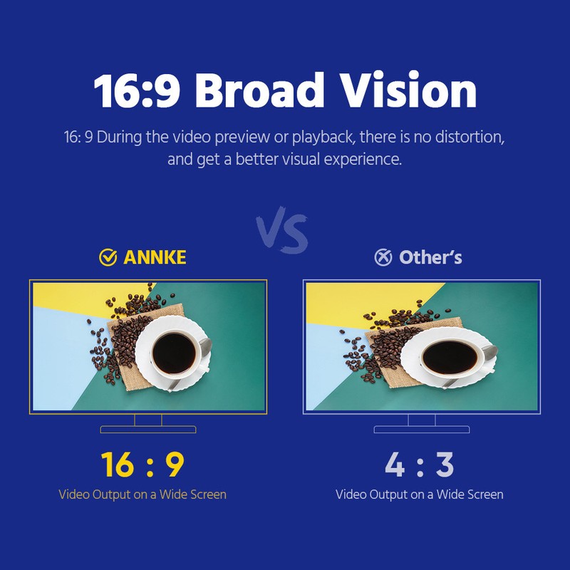 ANNKE 3K CCTV Security Camera 5MP Outdoor AI Color Night Vision Audio Recording gallery