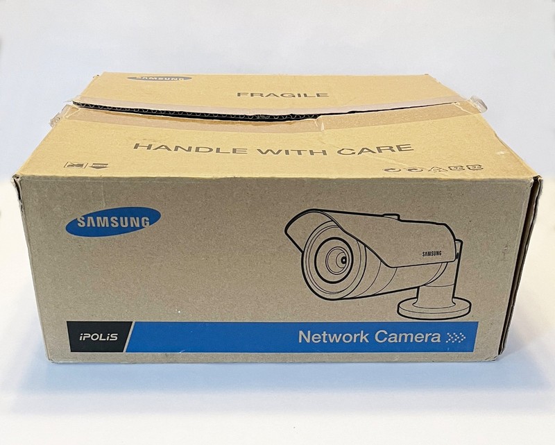 Samsung SNO-5084RN Outdoor Network Bullet Camera, Gray, 1.3MP IR, 3-8.5mm Lens gallery