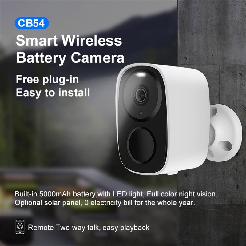 1080P HD Wireless Security Camera Night Vision CCTV Smart Cam With Siren Alarm gallery