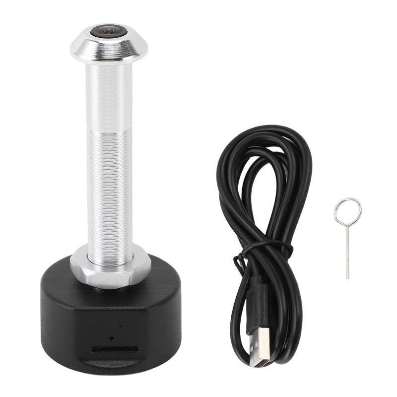 1080P HD Wifi Peephole Camera Wide Angle Lens Security For Home Aluminum Alloy