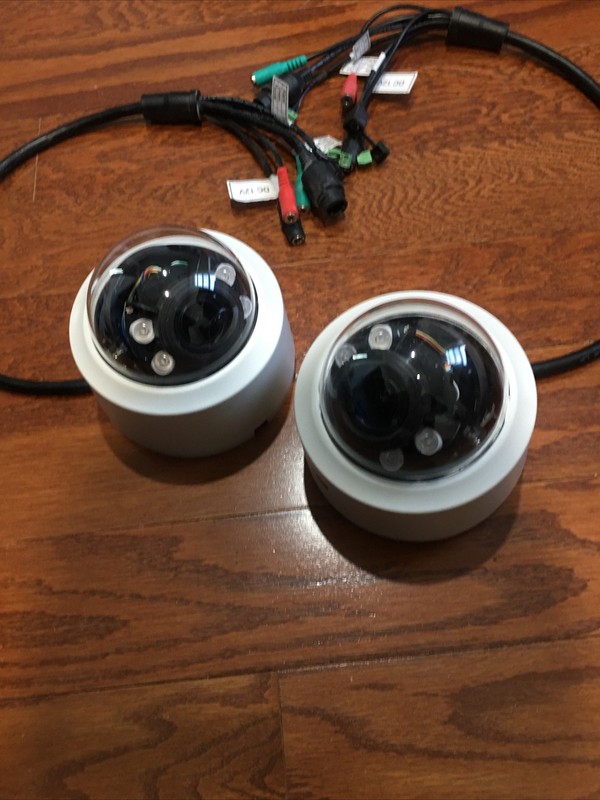 (2PACK) AV Costar TM-TM02ID2-F IP Ceiling Tile Camera Arecont Vision 1080p #USED