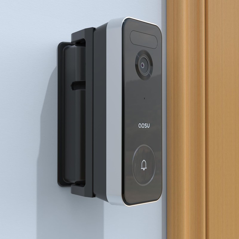 Holder for aosu Doorbell Camera Ultra V8S1AX11, Adjustable 0 to 90°Angle Moun... gallery