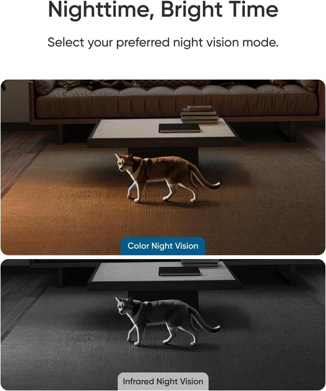 eufy Indoor Cam E30 4K UHD Security Camera Color Night Vision Pet/Baby Monitor gallery