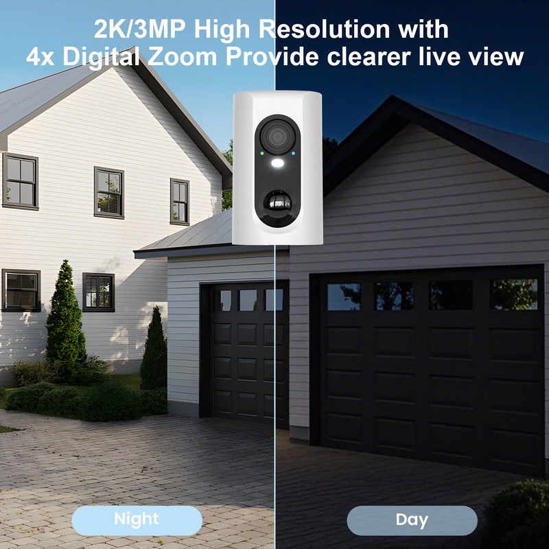 ANRAN 4G LTE Solar Security Camera Wireless Outdoor Color Night|SIM Card 32GB SD gallery