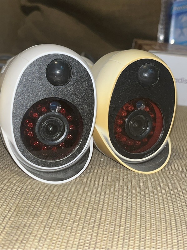 Lot Of 3 - Night Owl White 5MP HD Security Cameras, CM-PXHD50NW-BU-JF - UNTESTED gallery