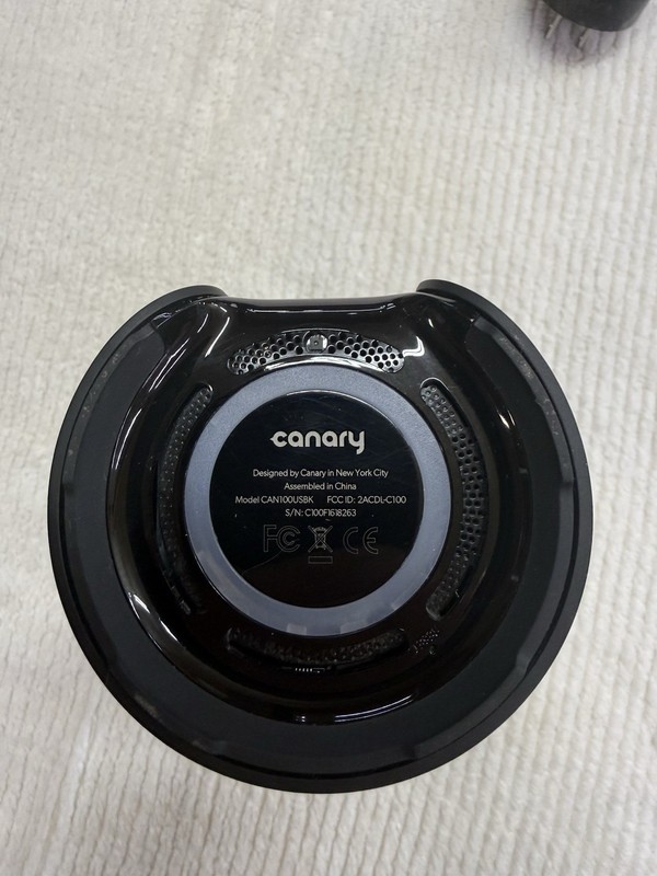 Canary CAN100USBK Indoor Wi-Fi IP Surveillance Camera 1080p Alexa Google gallery