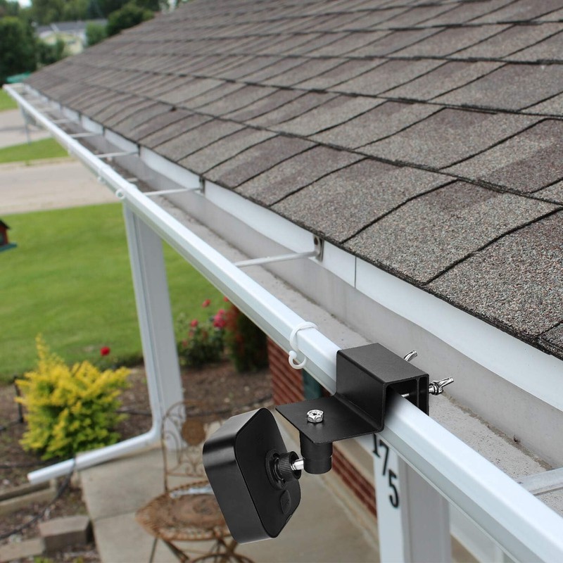 3Pack Gutter Mount for Blink Outdoor 4 (4th Gen) / (3rd Gen), with Outlet Wall M
