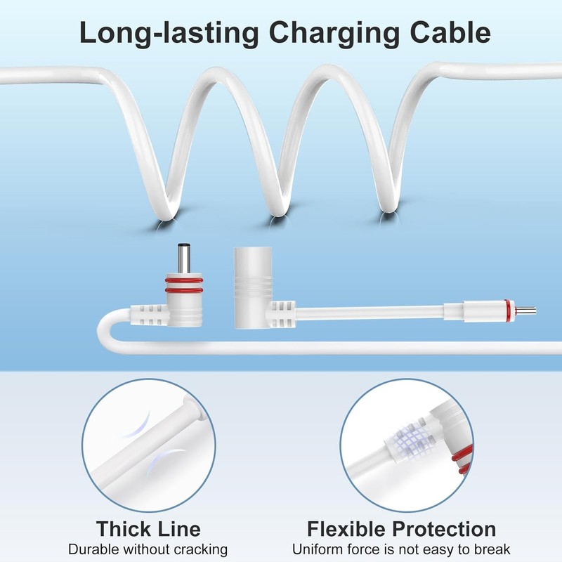 25FT Power Cord and Adapter Compatible with Ring Spotlight Cam White gallery