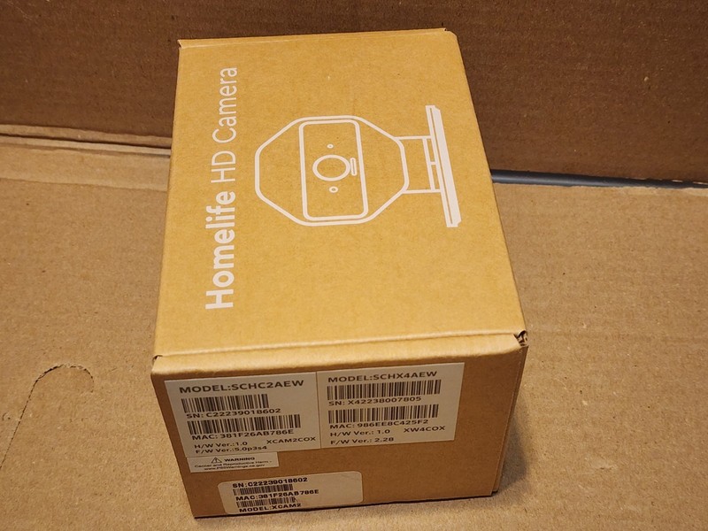 Xfinity XCAM2 HD Indoor/Outdoor Home Security Camera SCHC2AEW (New Sealed) 2pk gallery