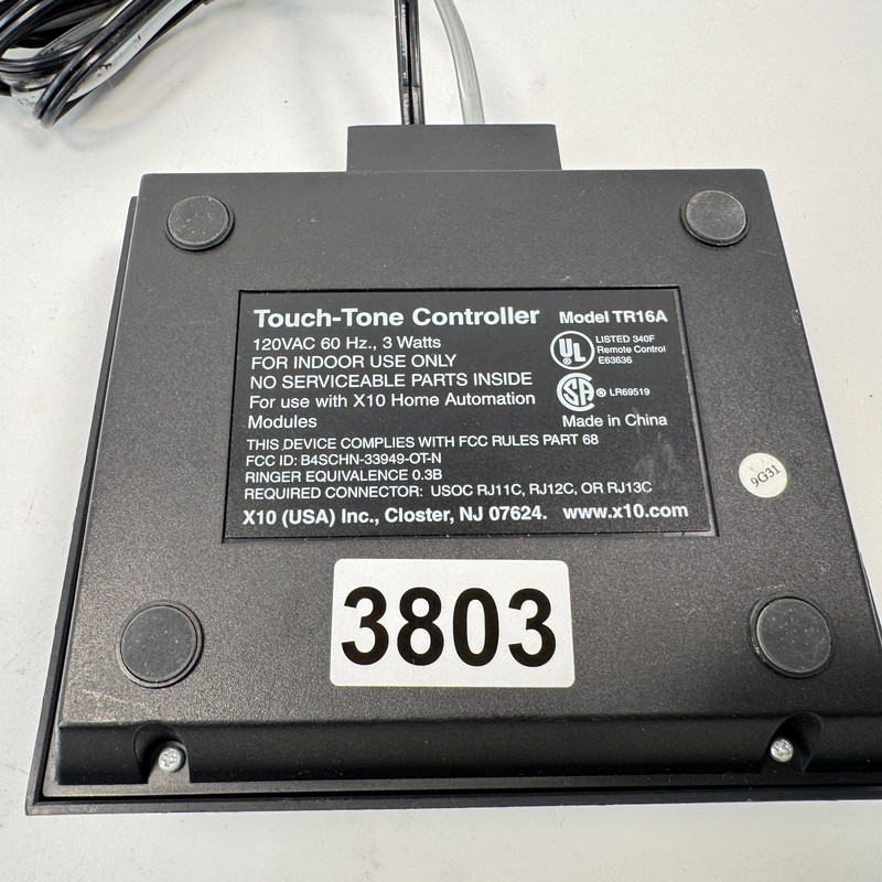 X10 X-10 TR16A Telephone Phone Responder Touch-Tone Controller gallery