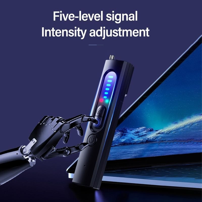 RF Bug Detector & Wireless Signal Scanner | Hidden Camera Finder | 5 Sensitivity gallery