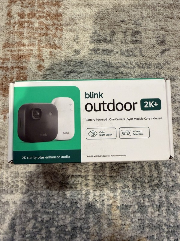 Blink – Outdoor 2K+ Smart Security Camera