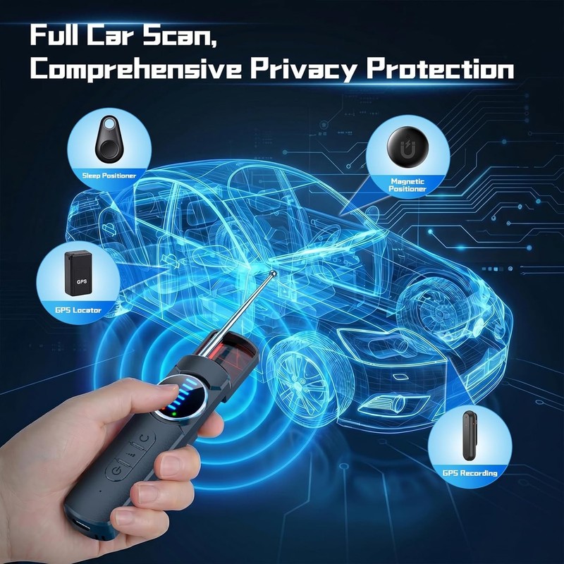 Comprehensive Portable Camera Detector with Real-Time Alerts for Security gallery