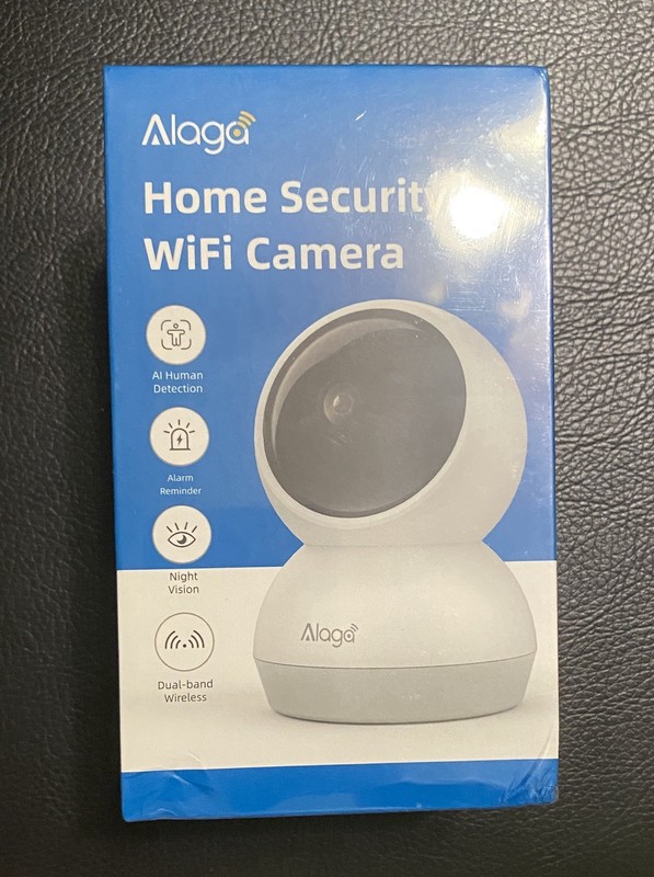 2 NewAlaga 2K Security Camera WiFi 360° Pan Human Pet Motion AI Detection