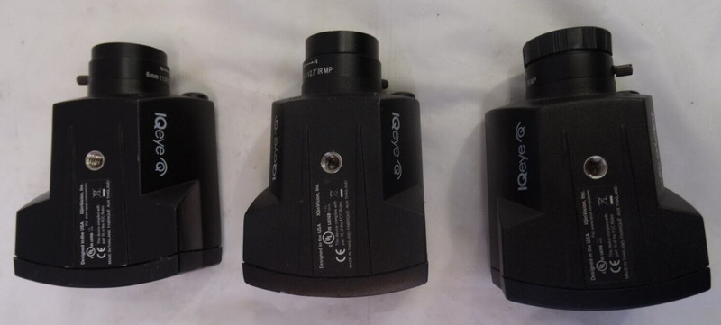 IQeye Network PoE Security Cameras Lot of 3, for Parts/ Repair gallery