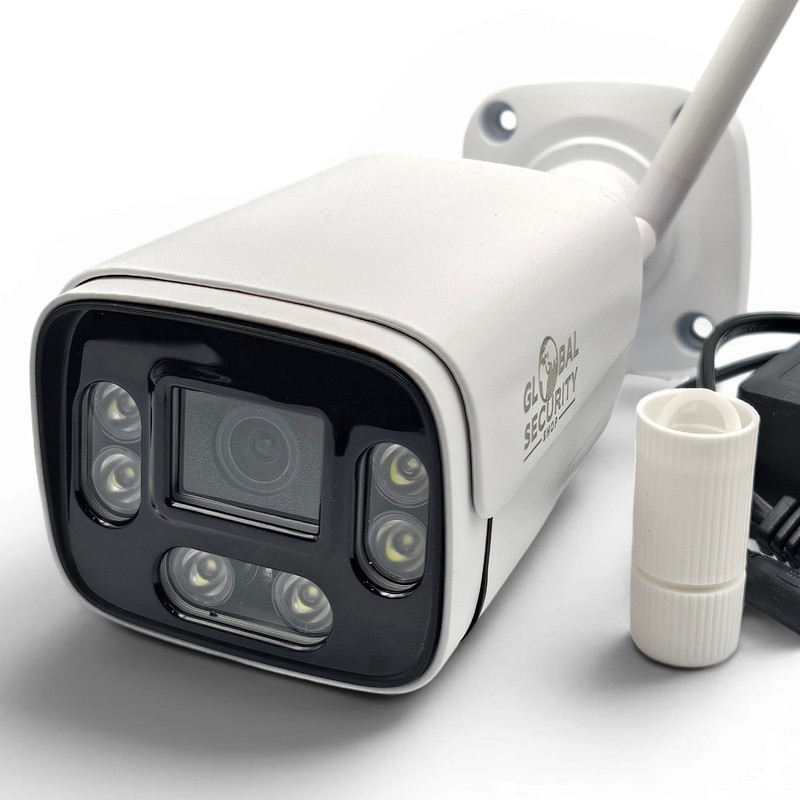 GSS Ultra 8MP 4K Bullet WiFi Camera - Metal Body, Humanoid AI & Smart gallery
