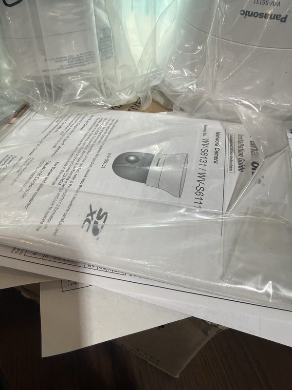 Panasonic WV-S6131 Network PoE Security Camera By Panasonic NEW gallery