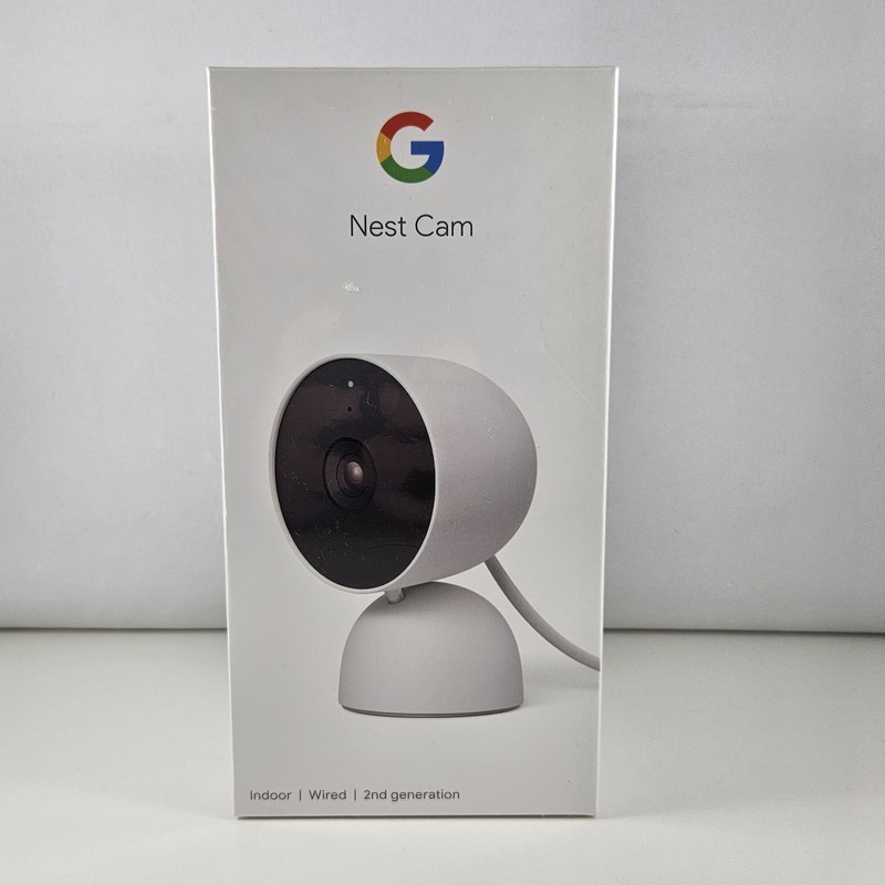 Google Nest Cam Indoor Wired 2nd Gen GA01998-AU 1080p HDR Smart Security Camera