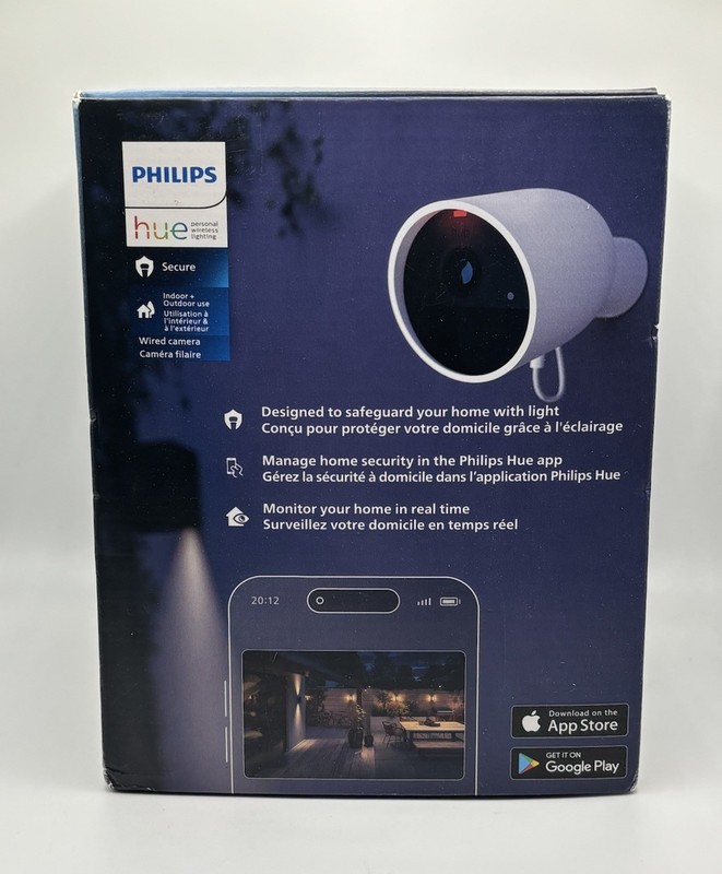 Philips Hue Secure Wired Smart Home Security Camera White gallery