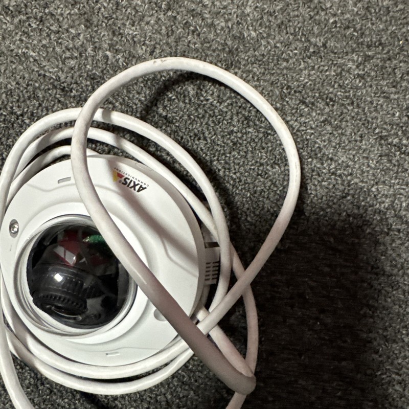 Used Axis M3004-V POE 1080p 2mp Network Mini Dome Security Camera gallery