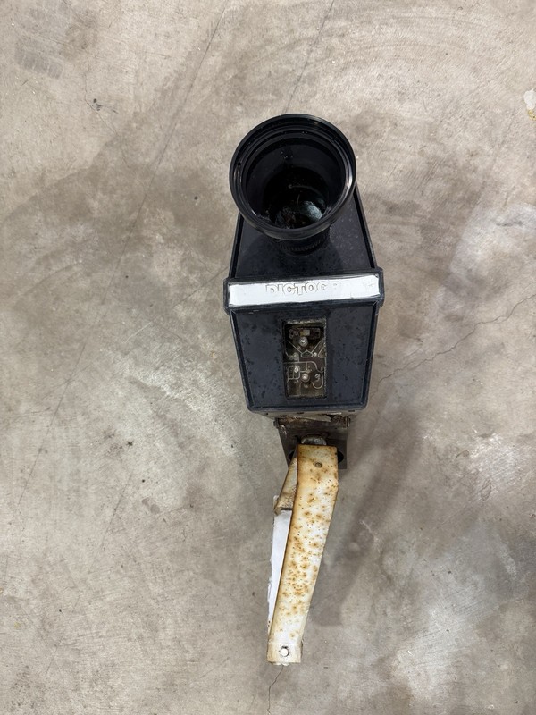 Vintage Dictograph Panning CCTV Security Housing w RCA Vidicon Tube Camera gallery